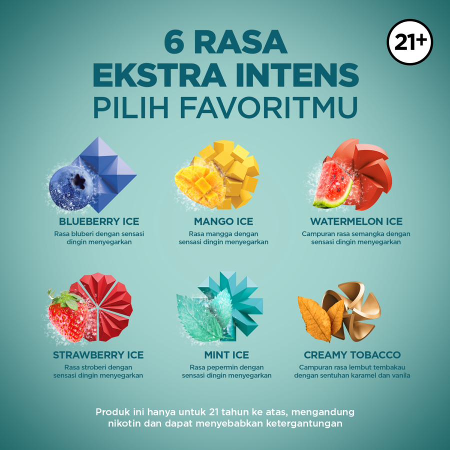 Vuse Pod Extra Intense Creamy Tobacco Rokok Elektrik