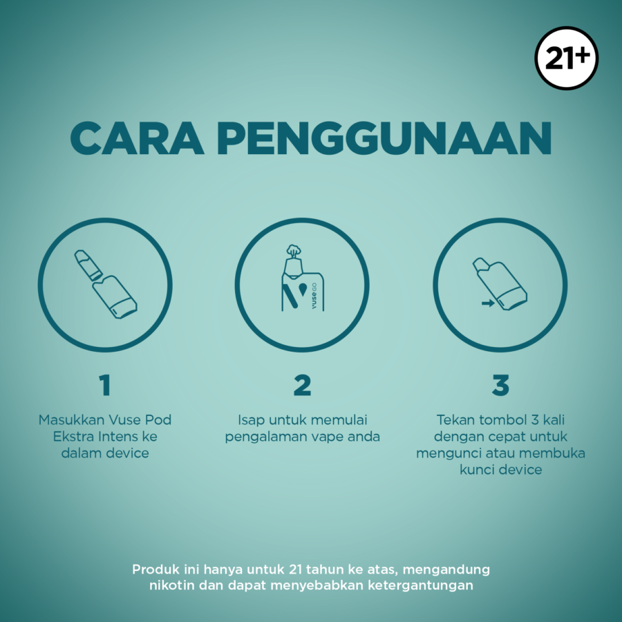 Vuse Pod Extra Intense Manggo Ice Rokok Elektrik 1pack