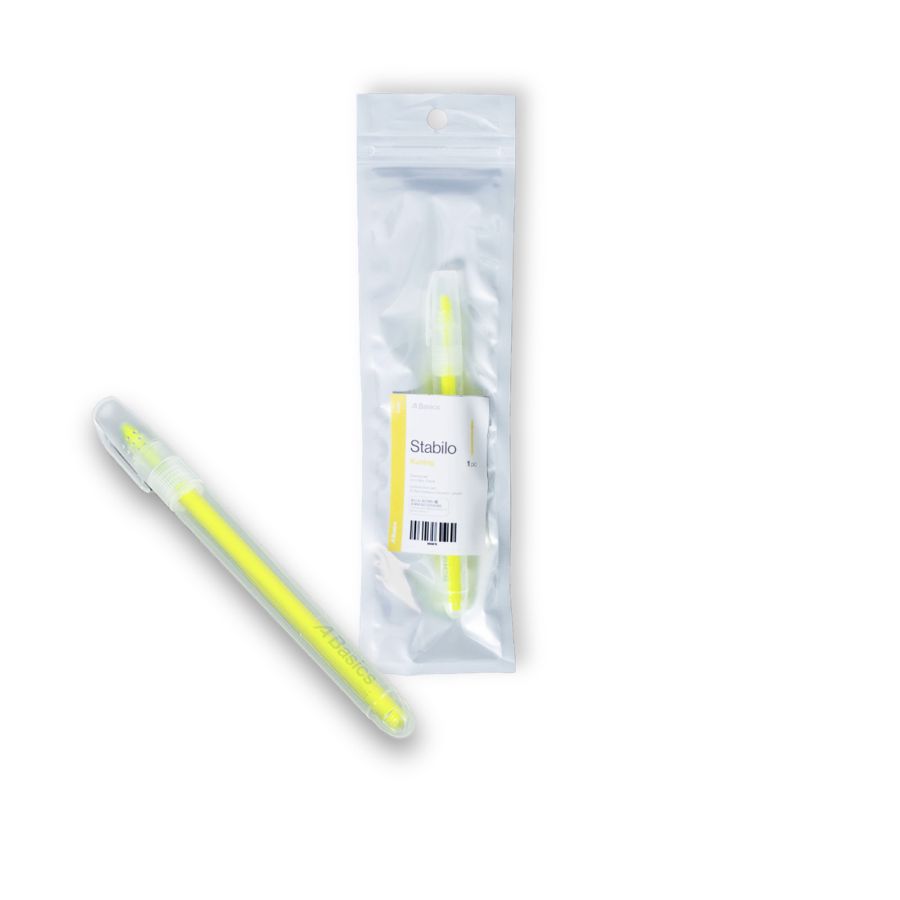 Stabilo Kuning A Basics 1pcs