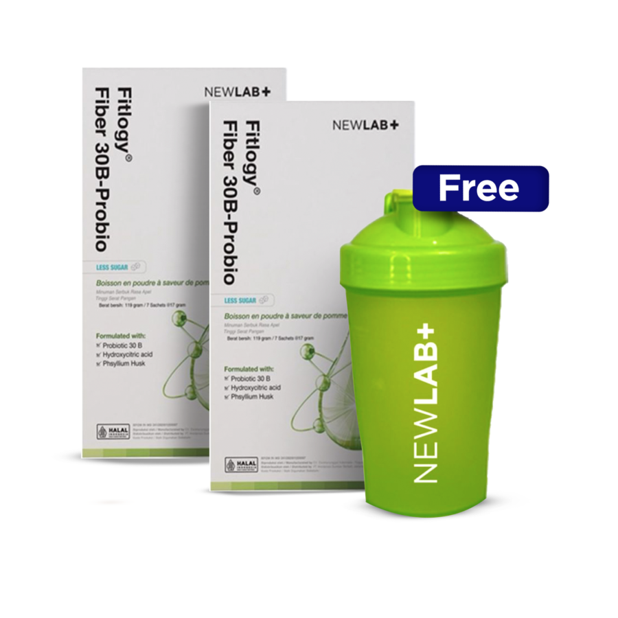 Buy 2 Newlab Fitology Fiber travel size Get 1 Exclusive Newlab Shaker