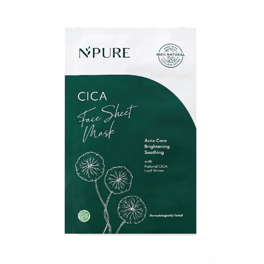 NPURE Cica Face Sheet Mask  28gram