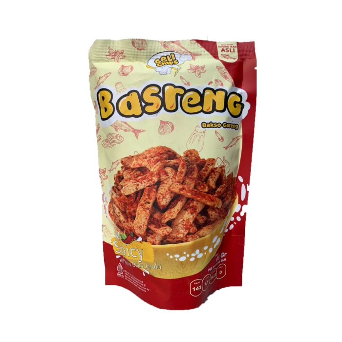 Gelichips Basreng Pedas 65 gram