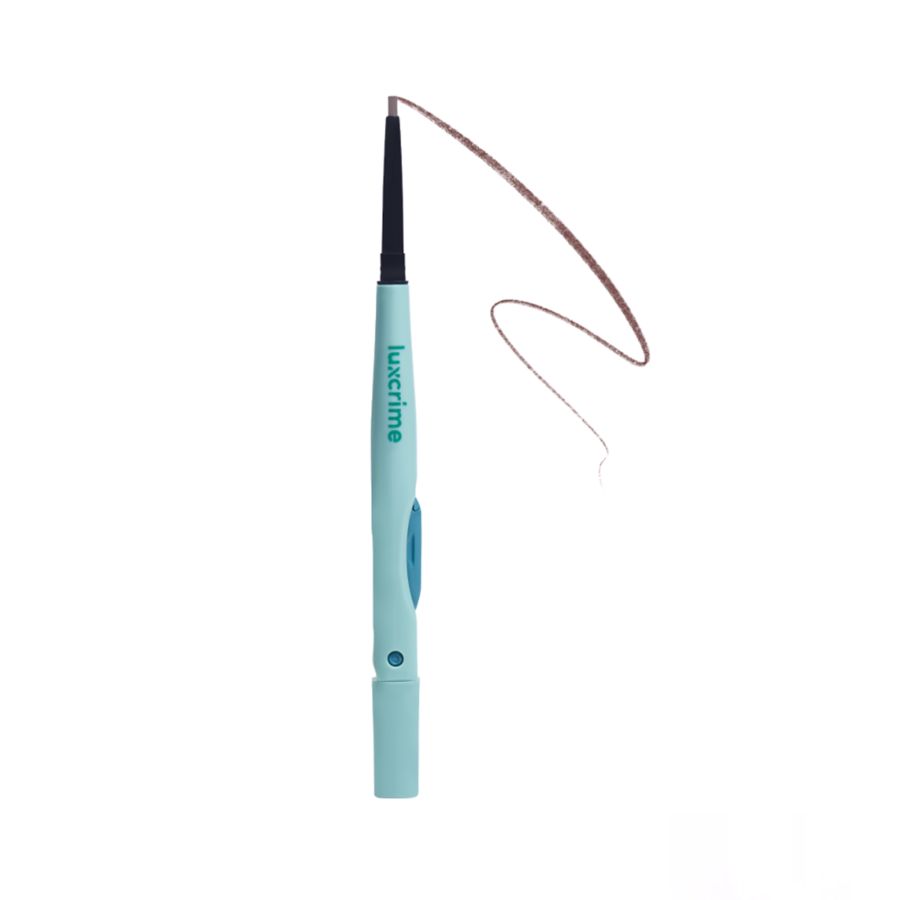 Luxcrime Triple Action Micro Brow Definer - Ash (Pensil Alis) 1pcs