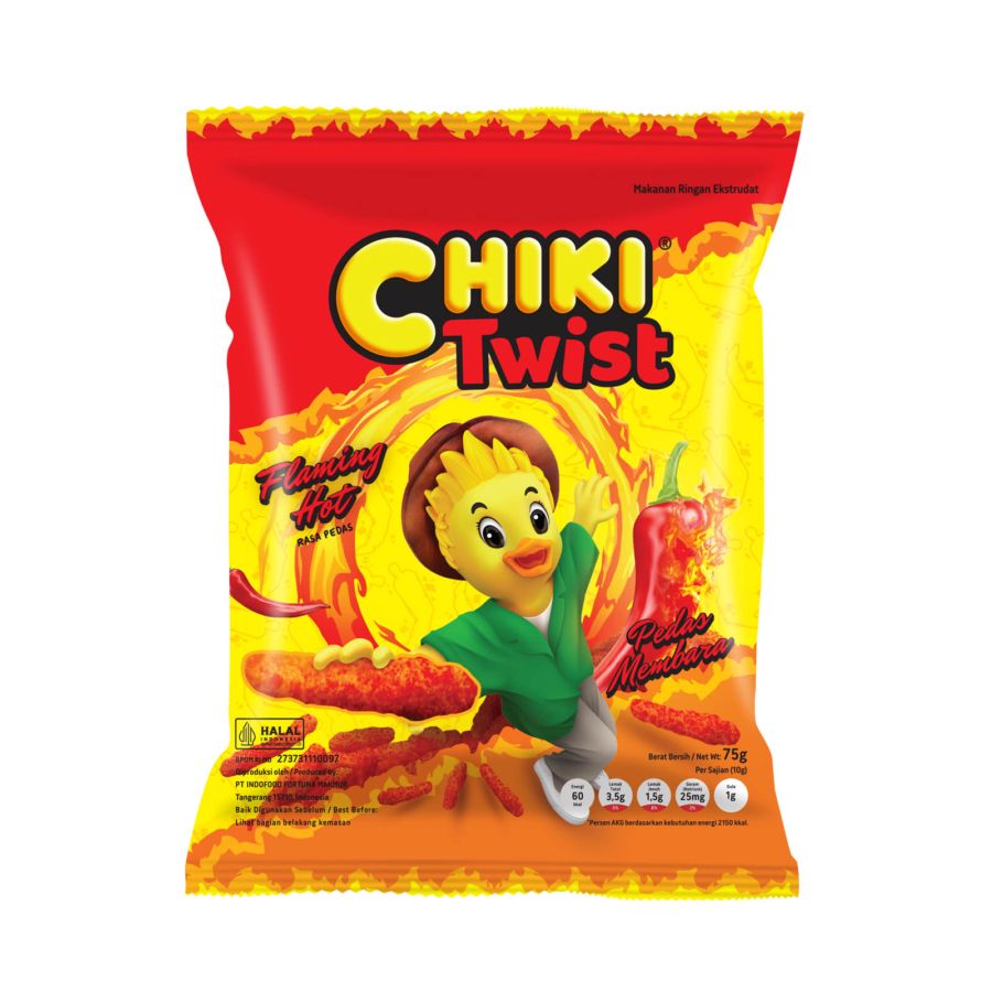 Chiki Twist Flaming Hot 75gram