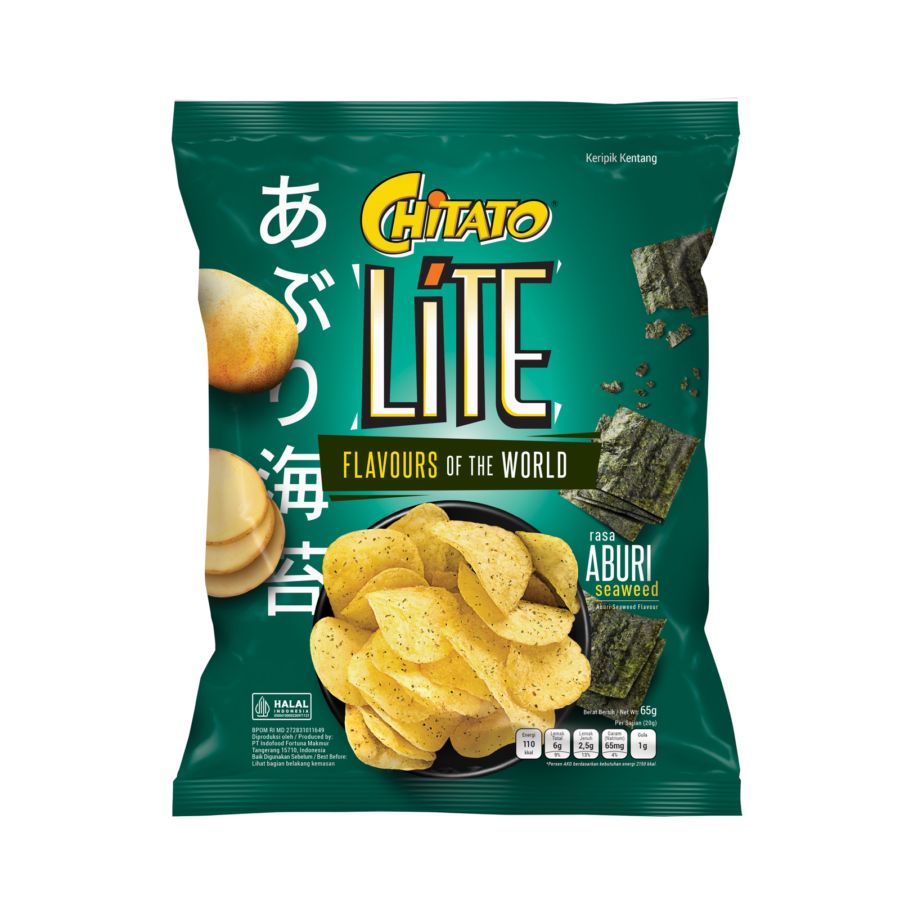 Chitato Lite Aburi Seaweed 65gram