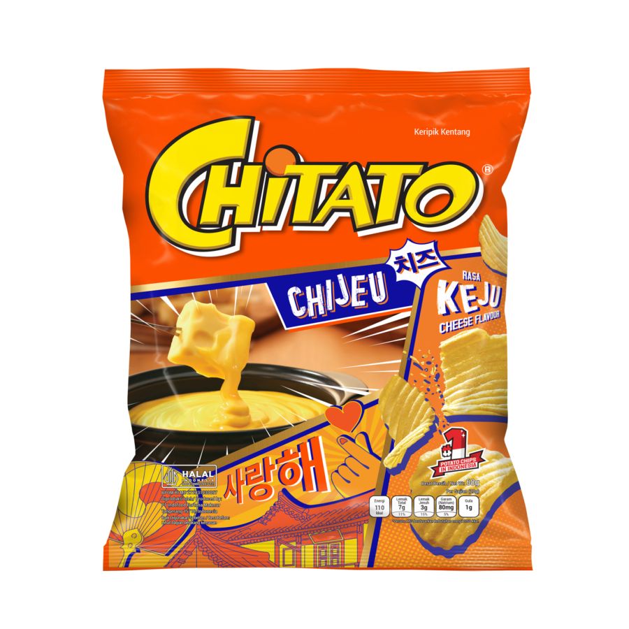 Chitato Chijeu 치즈 (Rasa Keju) 68gram