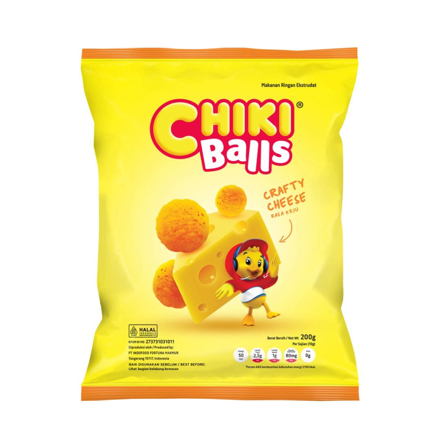 Chiki Balls Crafty Cheese 200gram