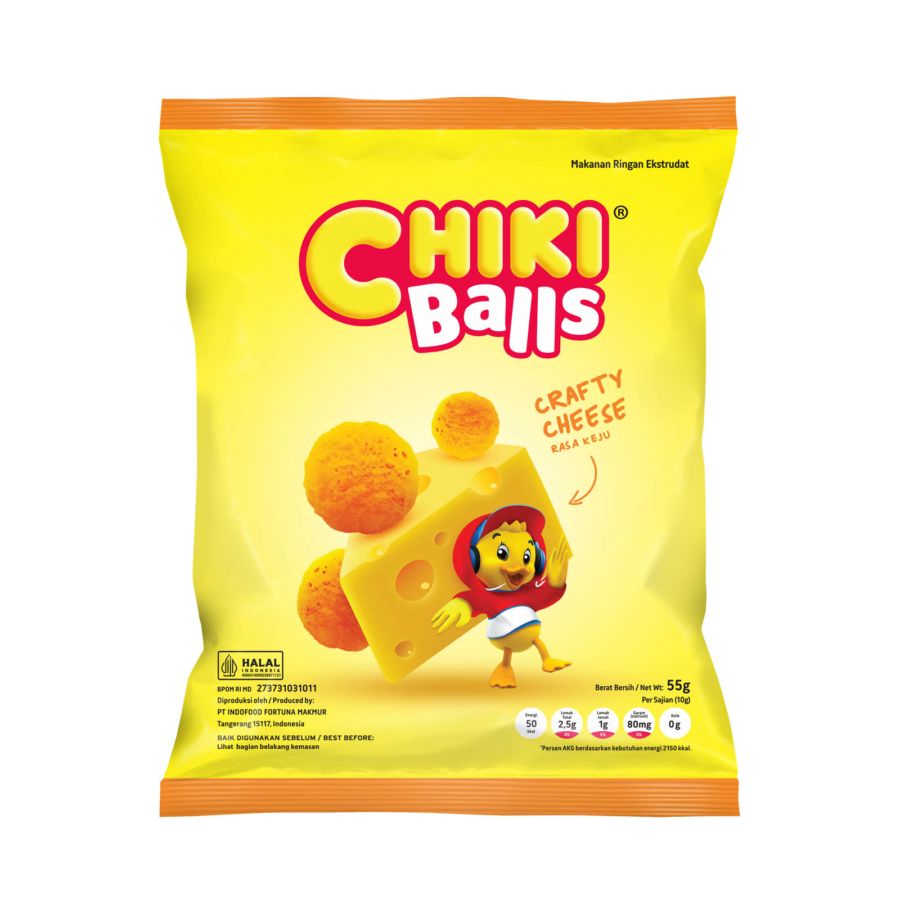 Chiki Balls Cheese 55gram