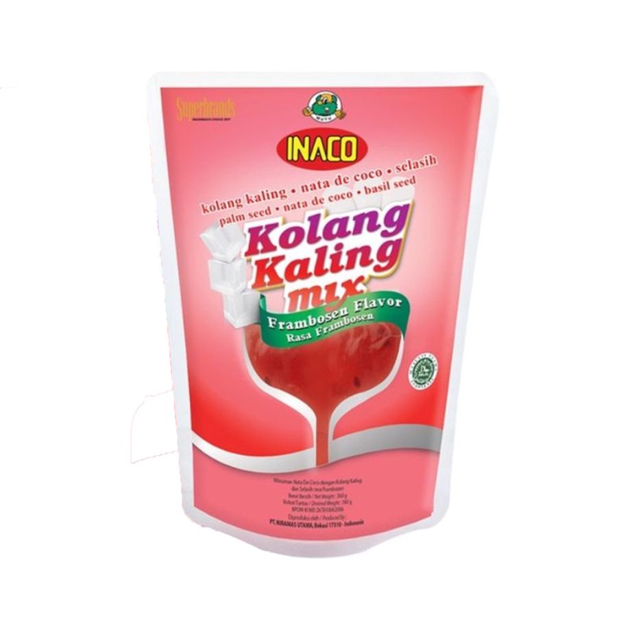 Inaco Kolang Kaling Frambozen Rapsberry 360gr 360gram