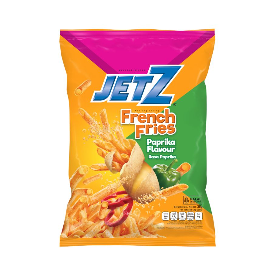 Jetz Hollow Paprika 35gr 35gram