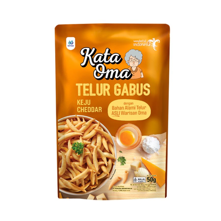 Kata Oma Telur Gabus Keju 50gram