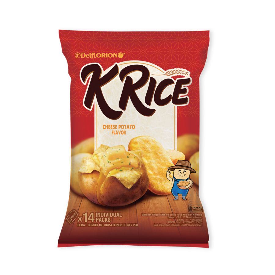 Delfi Orion K Rice Potcheese 14P 100gram