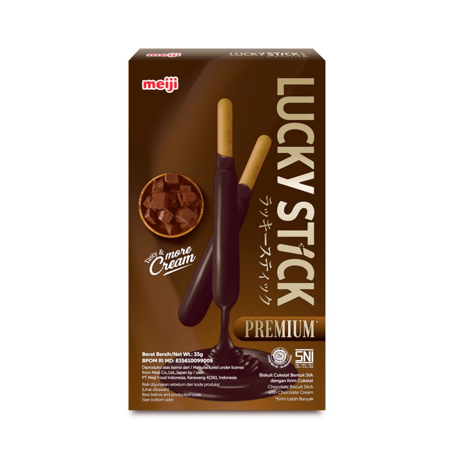 Lucky Stick Premium Chocolate 35 gr 35gram