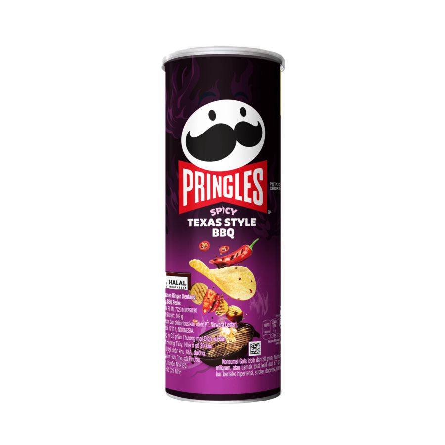 Pringles Texas Style BBQ 102gram