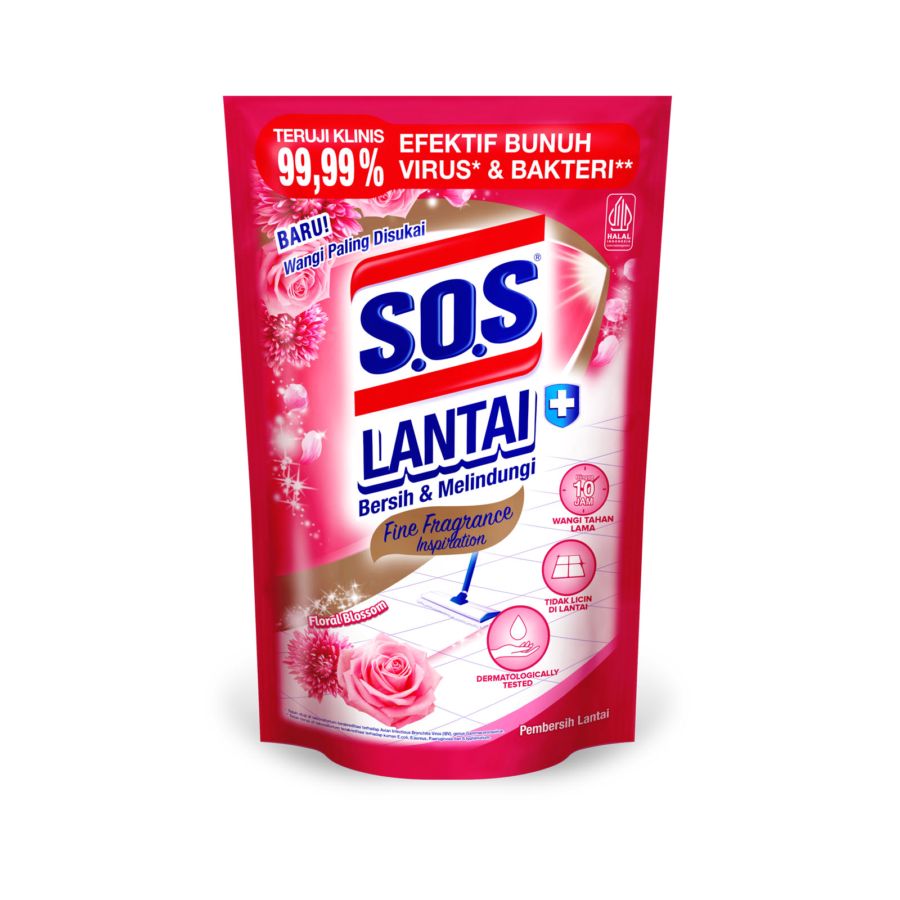 SOS Floral Blossom Pembersih Lantai 700ml