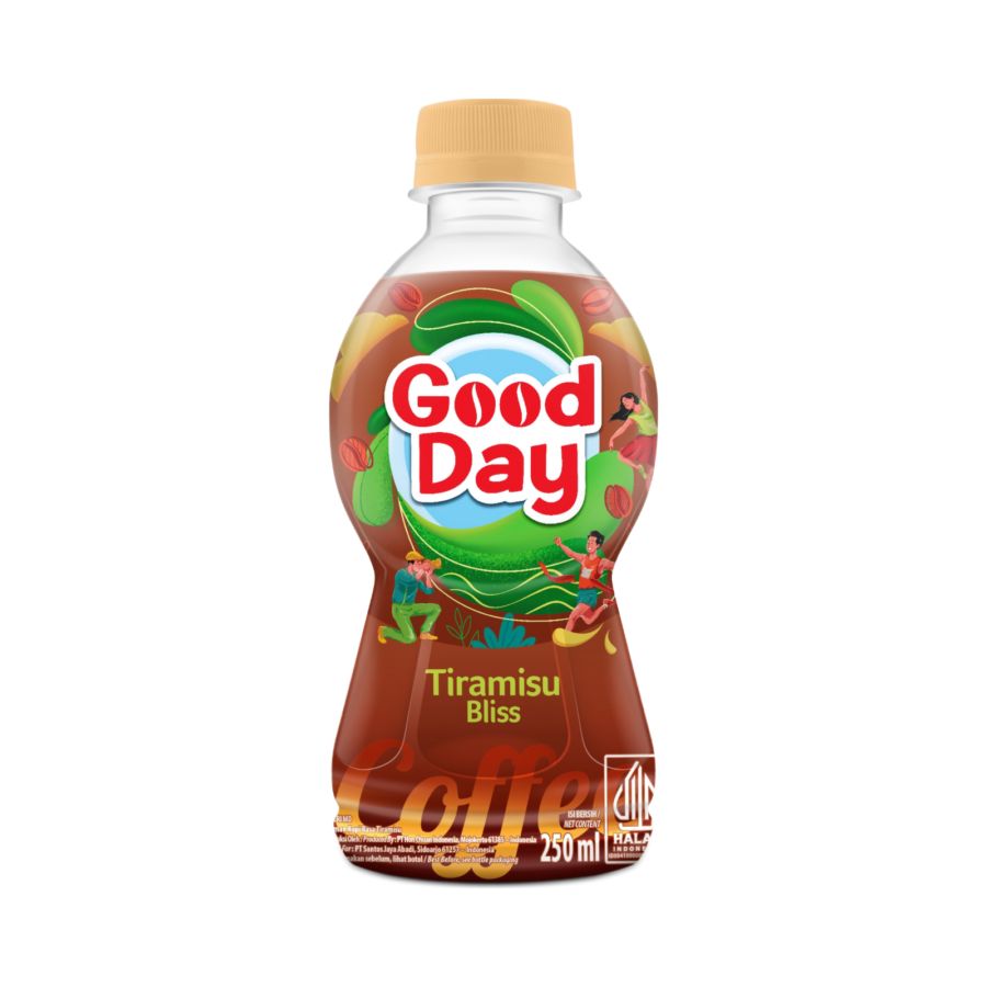 Good Day Tiramisu Bliss Coffee/Kopi 250ml
