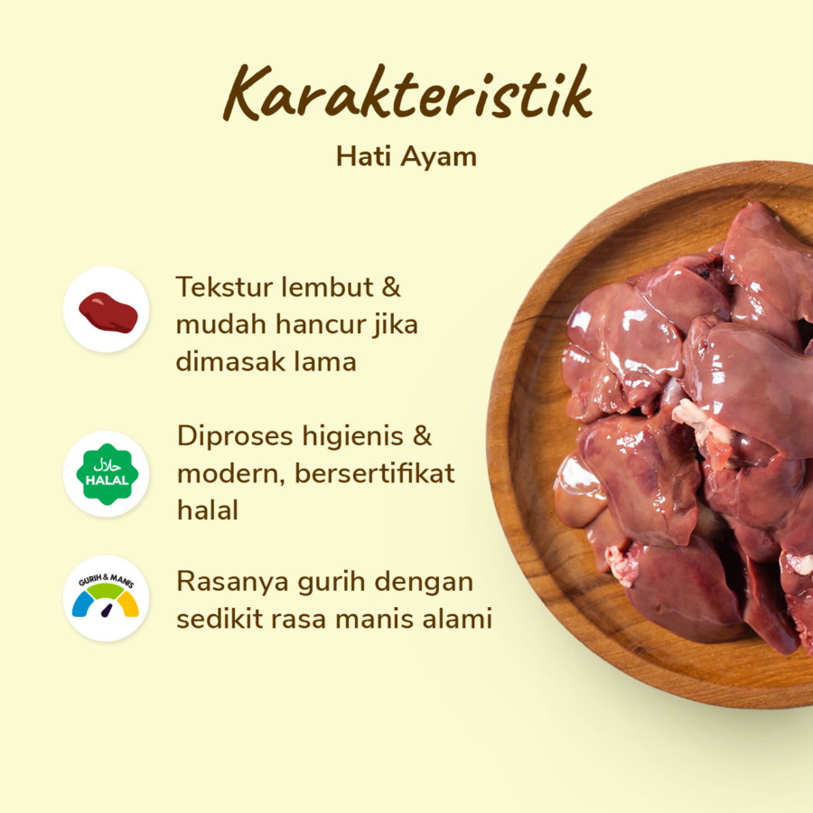 Hati Ayam Astro Farm 450-550gram