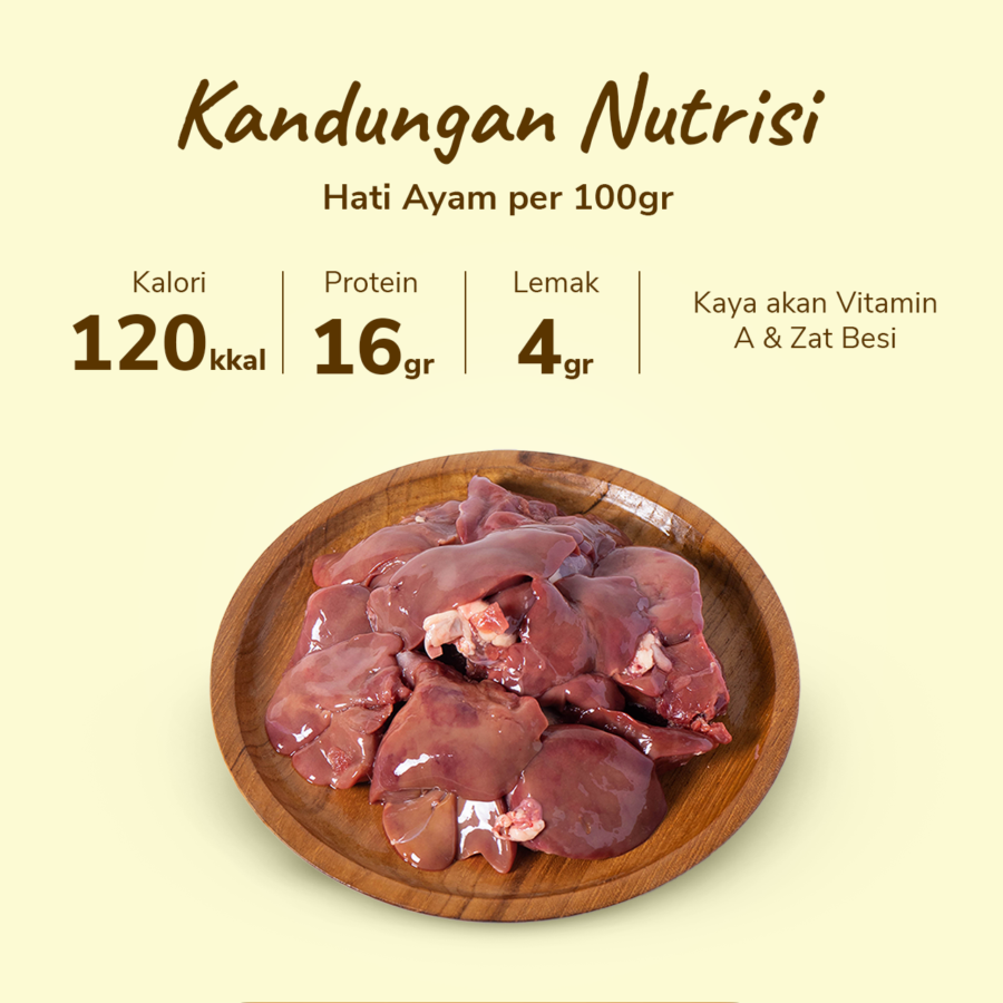 Hati Ayam Astro Farm 450-550gram