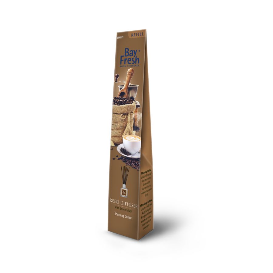 Bayfresh Morning Coffee Reed Diffuser Pengharum Ruangan Refill 30ml