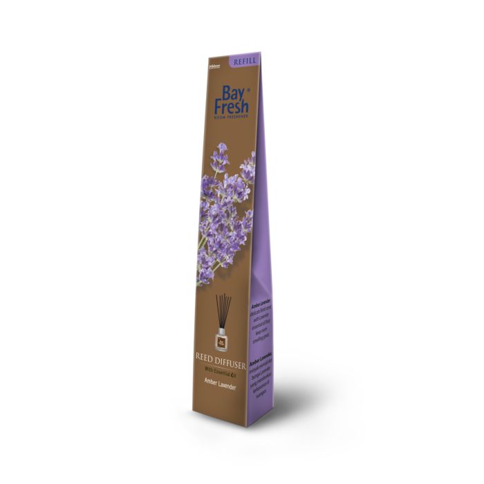 Bayfresh Reed Difusser Amber Lavender Pengharum Ruangan