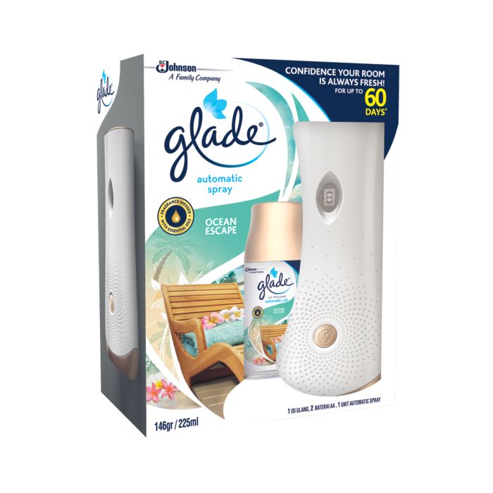 Glade Matic Device Ocean Escape 1 Set