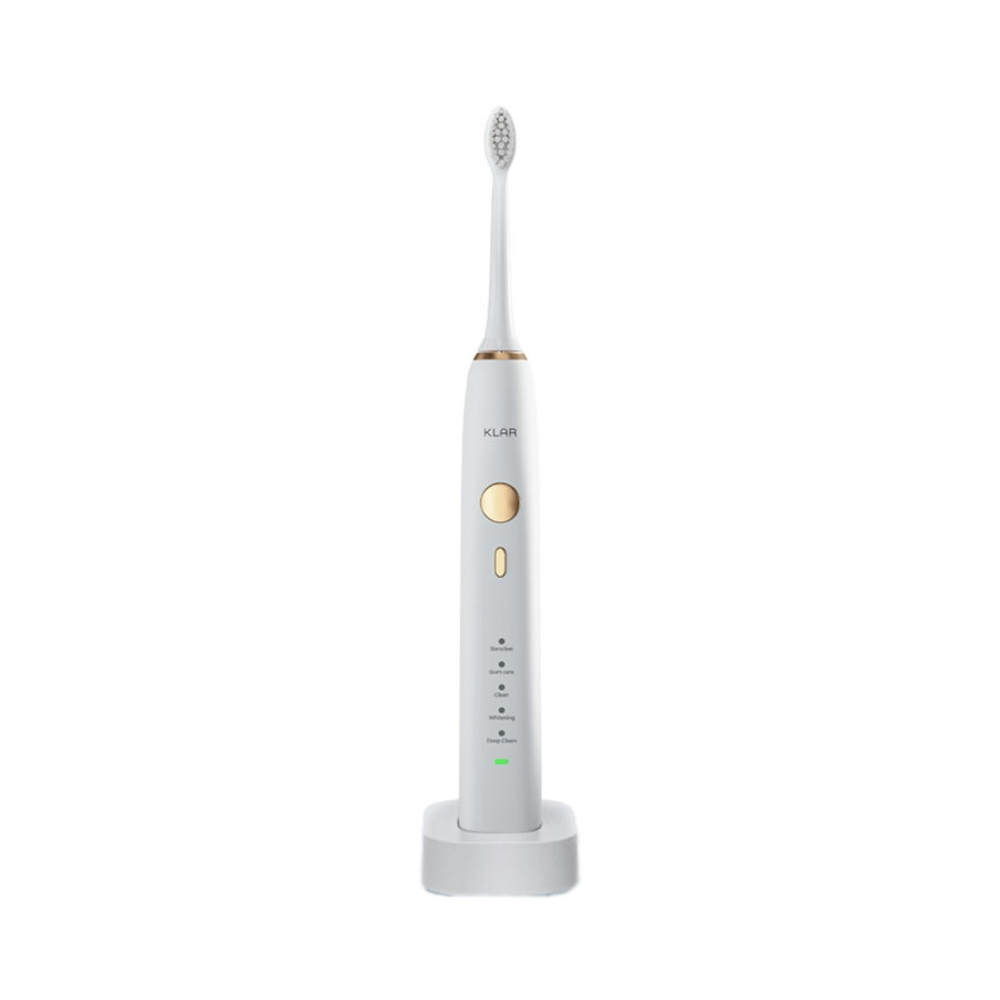Klar Sonic Electric Toothbrush 2 in 1 White 1pcs
