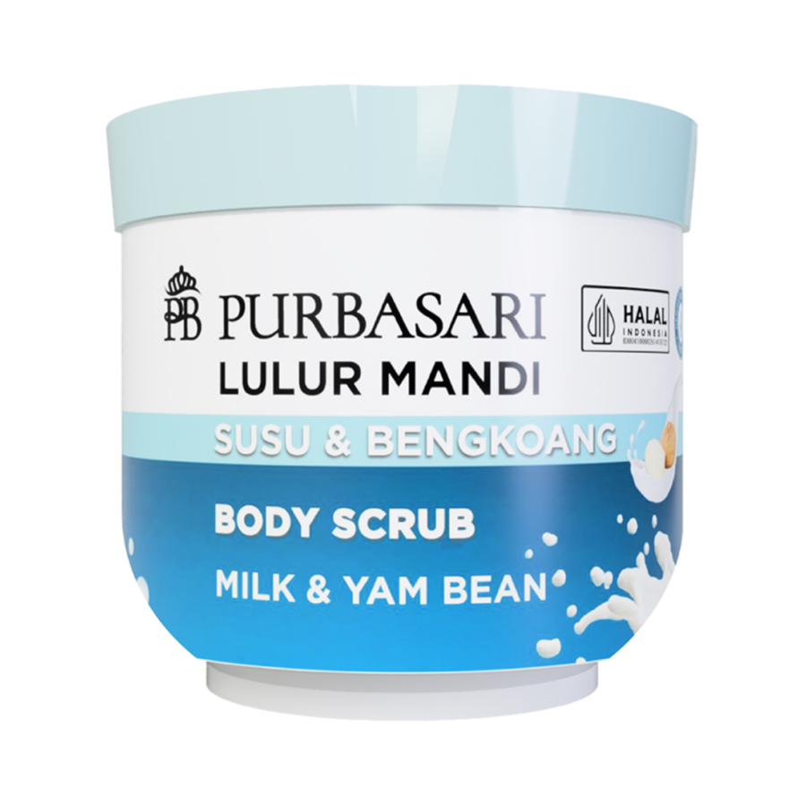Purbasari Lulur Mandi Susu & Bengkoang Body Scrub 200gram