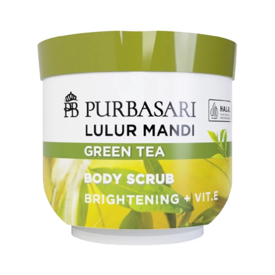 Purbasari Lulur Mandi Green Tea Body Scrub 200gram