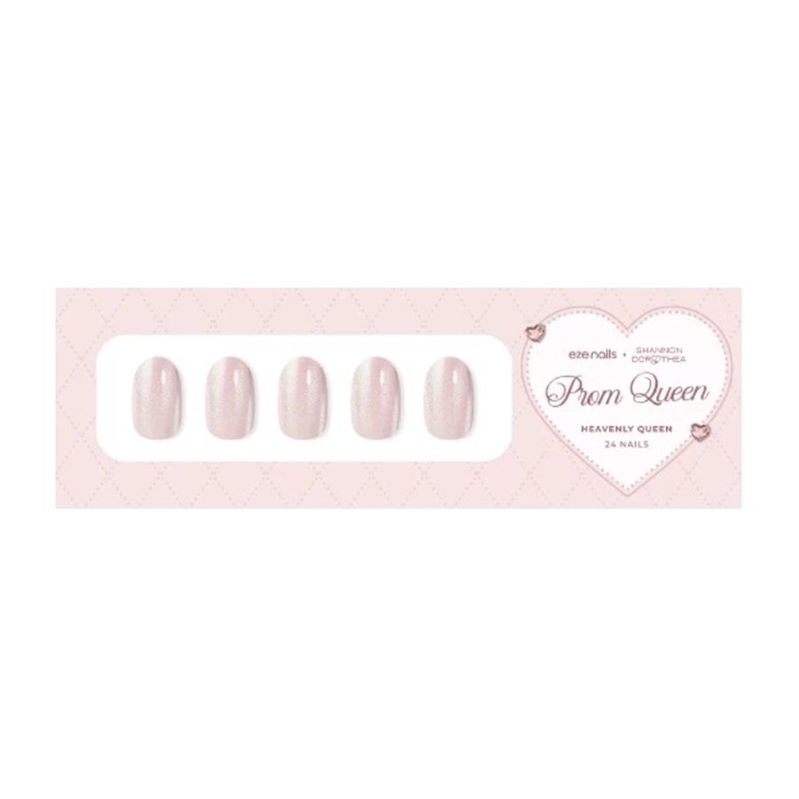 Eze Nails Heavenly Queen Kuku Palsu Tempel 24pcs