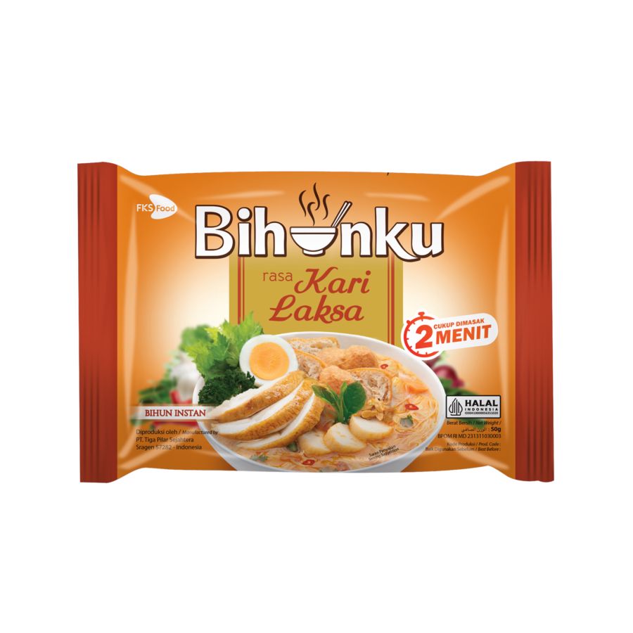 Bihunku Bihun Instan Kari Laksa 55gram