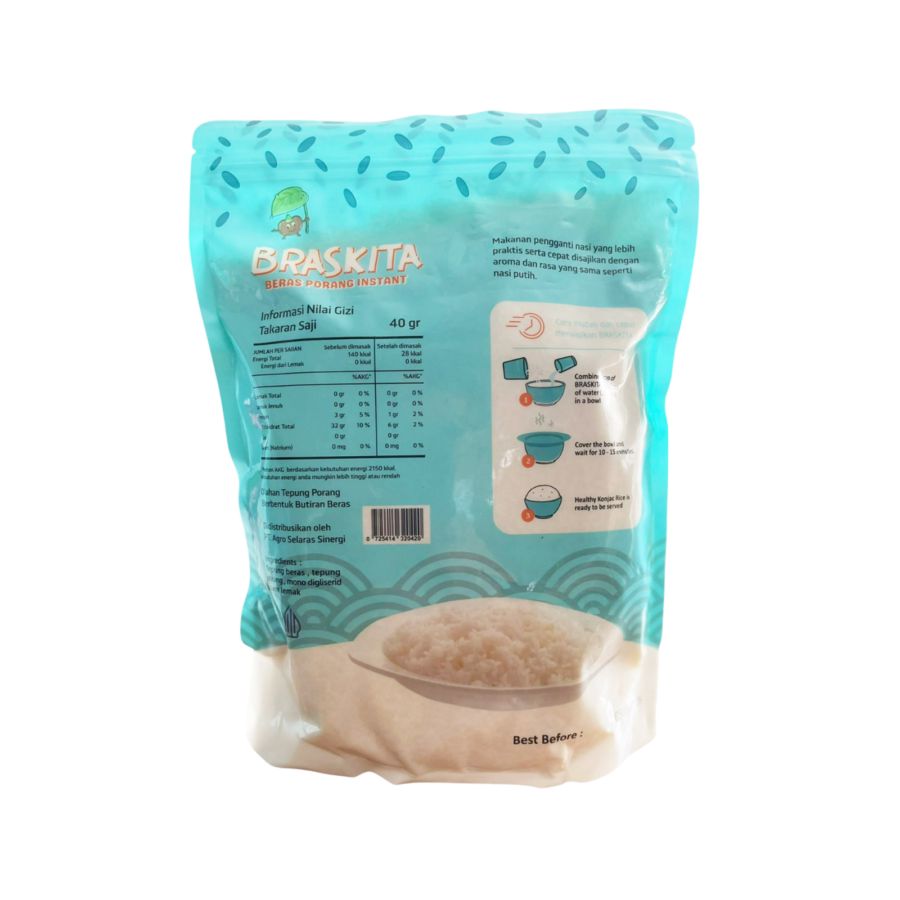 Braskita Beras Porang 1kg
