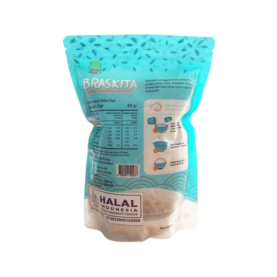 Braskita Beras Porang 400gram