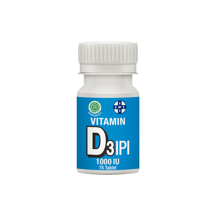 Bundle 2 Ipi Vitamin D3 1000 Iu 75 Tablet 1pcs | ASTRO