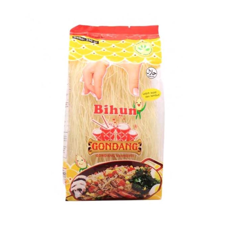 Bundle 3 Gondang Bihun Beras Putih 250 gram
