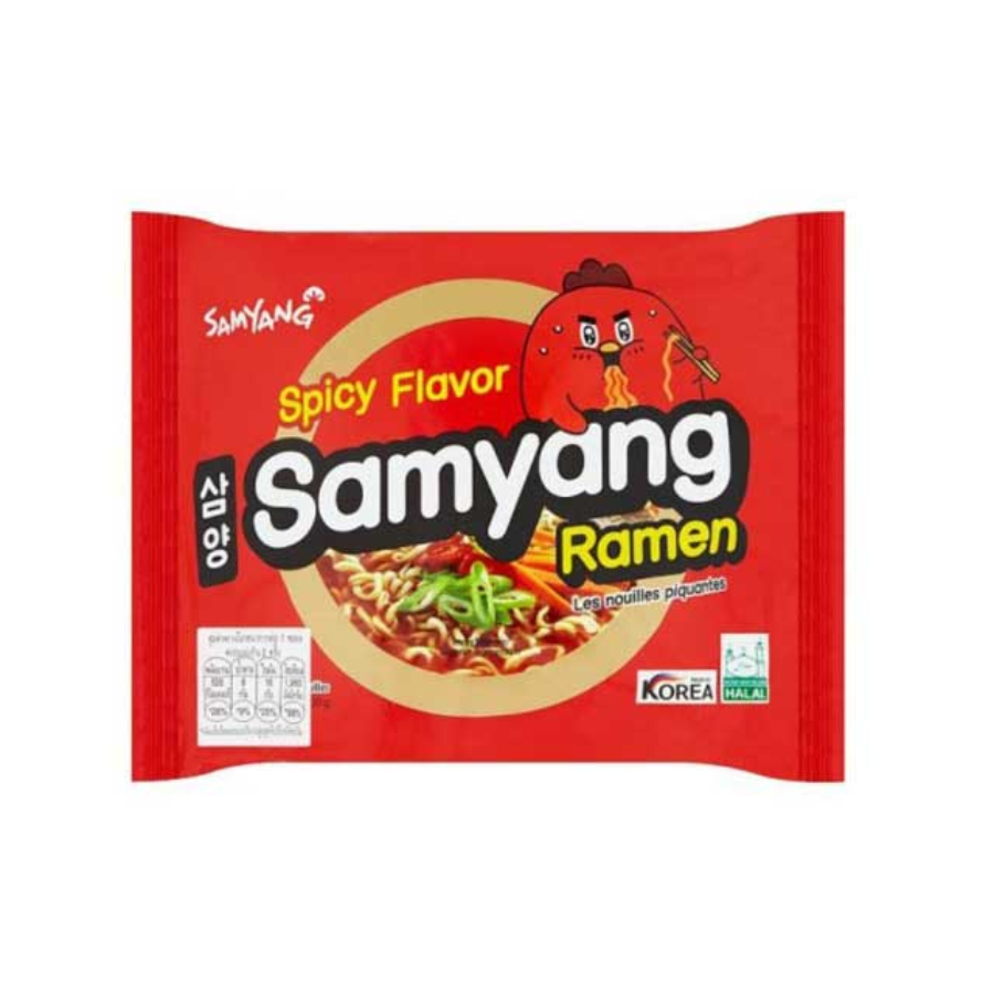 Bundle 3 Samyang Ramen Kuah Spicy Mie instan 120 gram