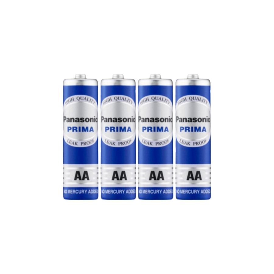 Bundle 5 Panasonic Prima Leak Proof Biru UM3U Baterai AA 1.5 V 4 pcs