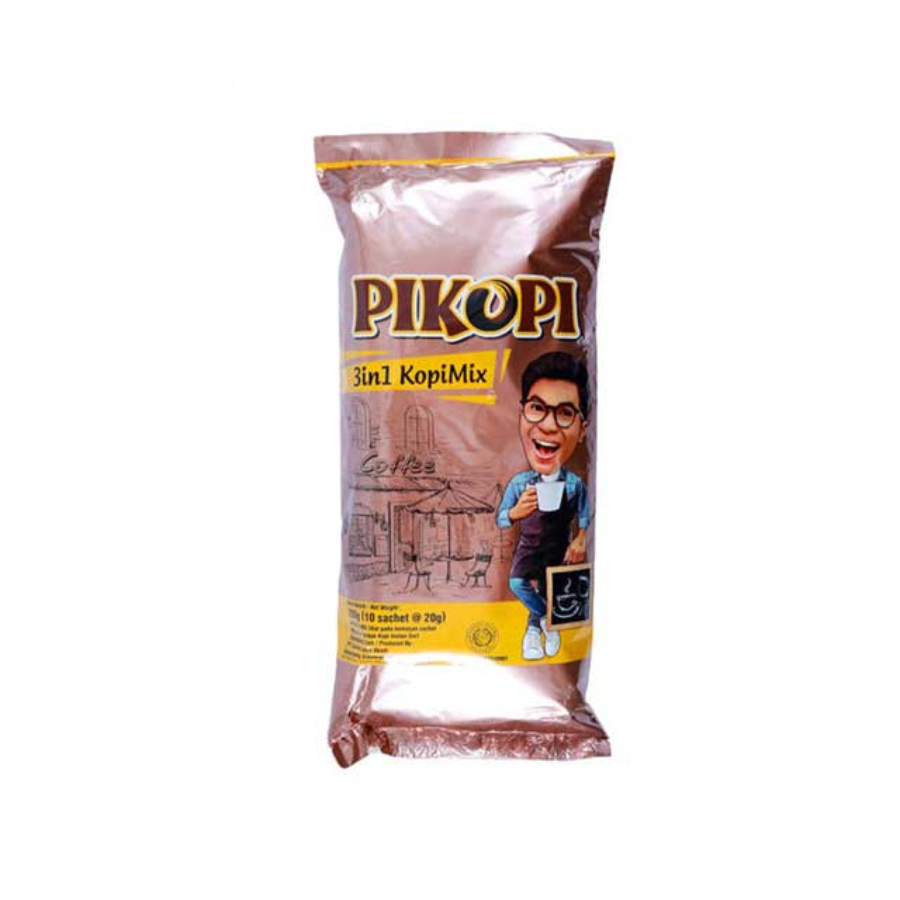 Bundle 7 Pikopi 3In1 Kopi Mix Instant Polybag (6+3) x 20gr