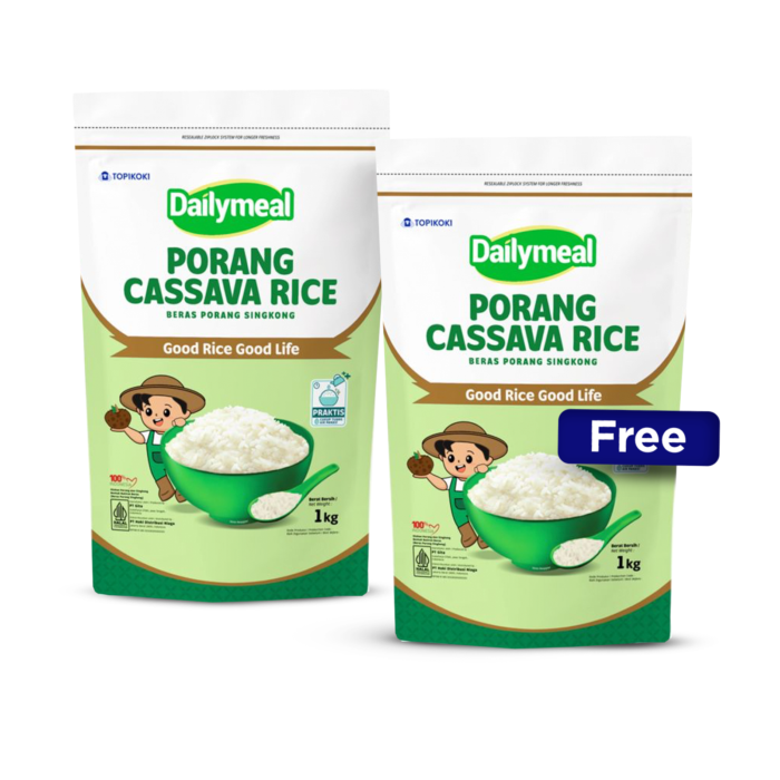 Buy 1 get 1 Dailymeal Beras Porang 1 kg 