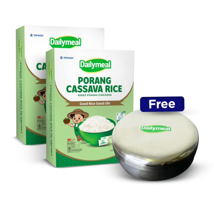 Buy 2 Dailymeal Beras Porang 280 gr Free Mangkok Stainless