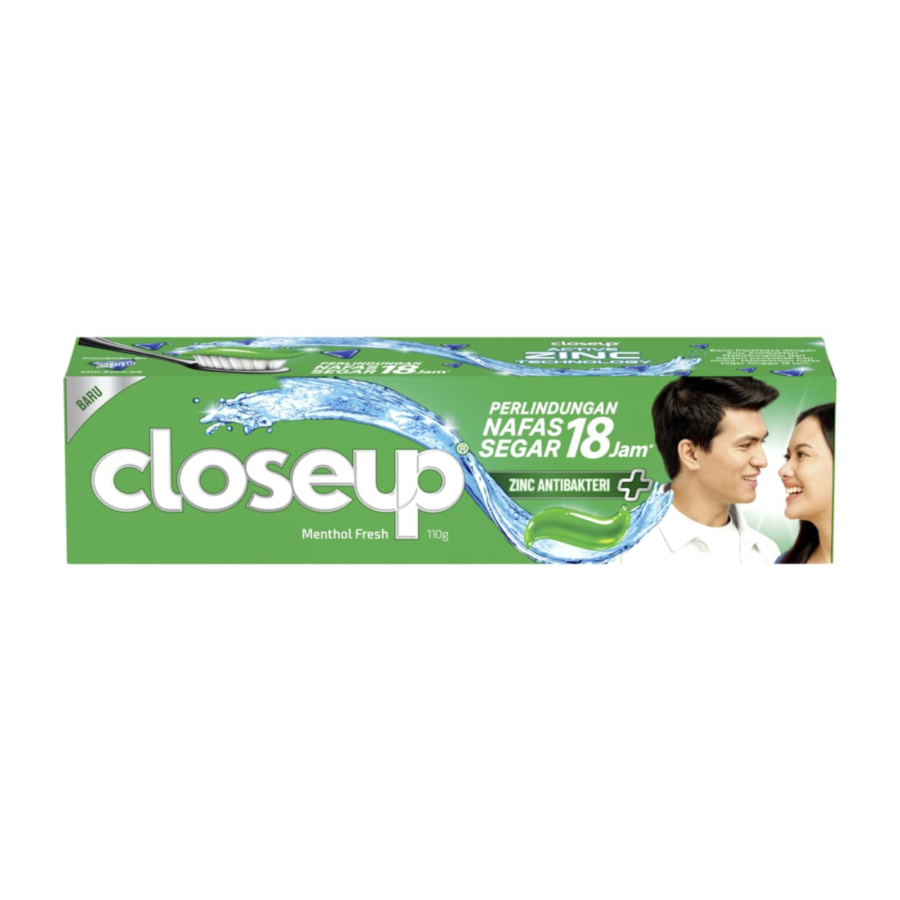 Closeup Pasta Gigi Deep Action Menthol Fresh 110gram 110gram