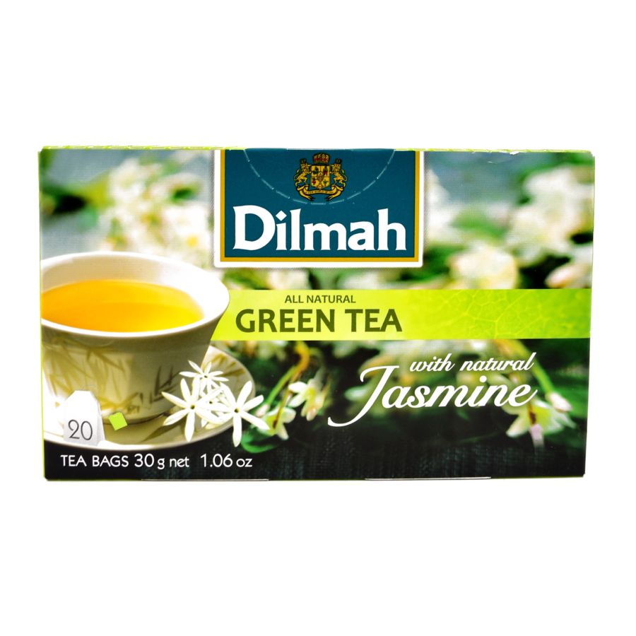 Dilmah Green Tea with Jasmine Petals Teh celup 20 pcs 1pack