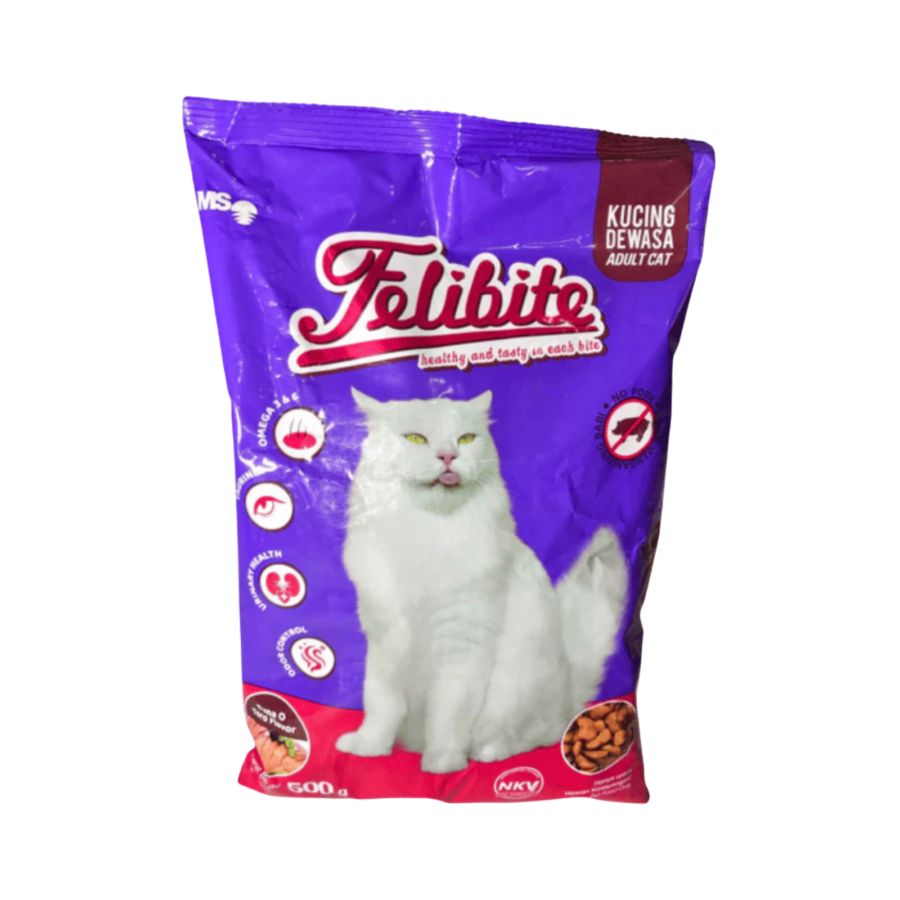 Felibite Tuna O Toro Adult Makanan Kucing Kering 500gram