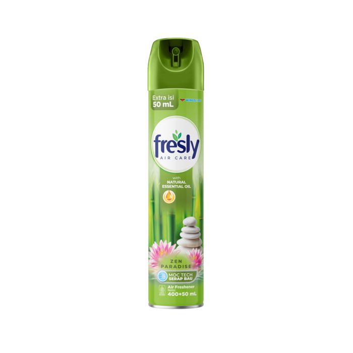 Fresly Pengharum Ruangan Zen Paradise Serap Bau 400+50Ml