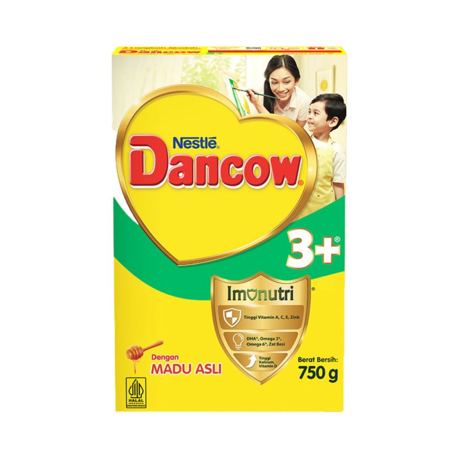 Dancow 3+ Madu Protects Probio/Susu Formula 750gram