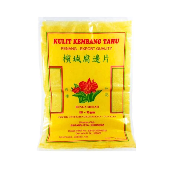 Kulit Kembang Tahu Kuning Cap Mawar Penang