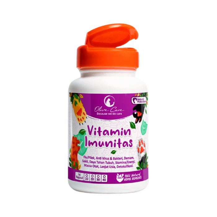 Olive Care Vitamin Imunitas Kucing