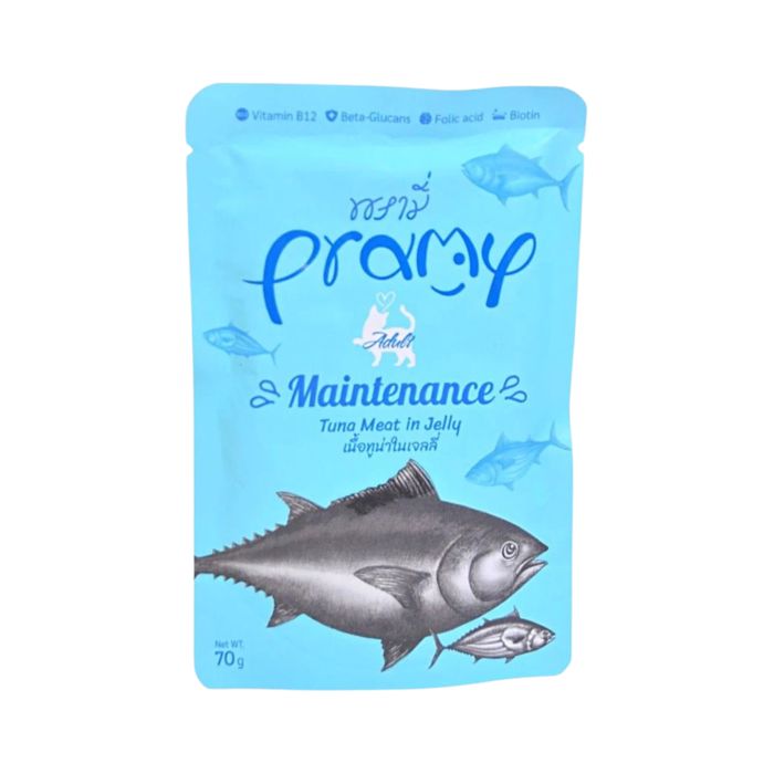Pramy Adult Maintenance Tuna Meat in Jelly Makanan Basah Kucing