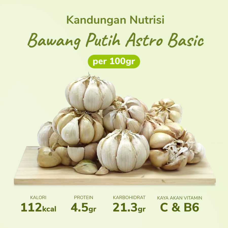 Bawang Putih Astro Farm 100gram