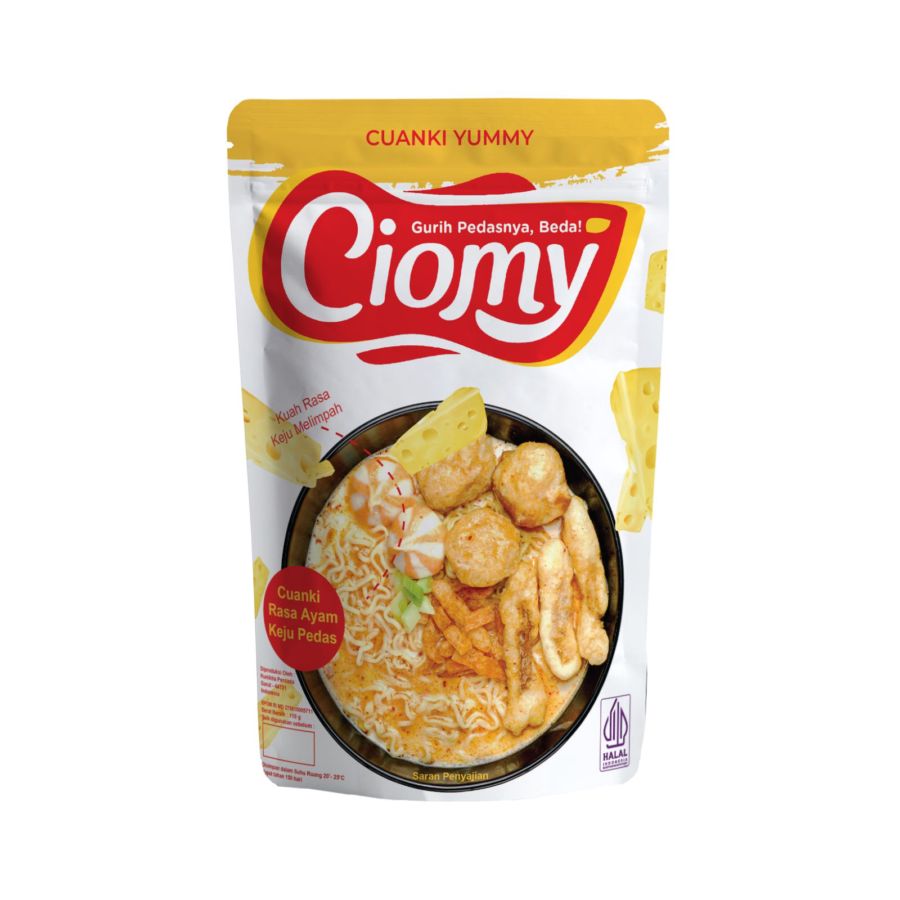 Ciomy Cuanki Cheese Spicy Pouch 48gram