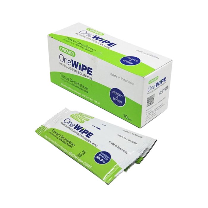 Onemed One Wipe Tissue Basah Alkohol Desinfektan 1 Box